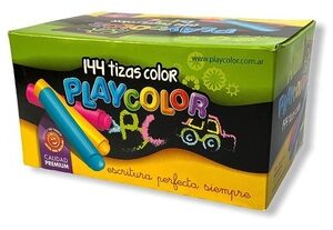 PLAYCOLOR TIZA COLOR X 144