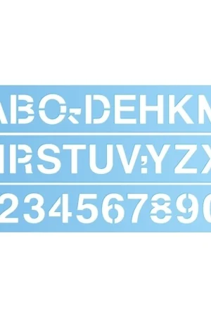 PLANTEC LETRAS Y NUMERO 60MM