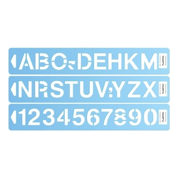 PLANTEC LETRAS Y NUMERO 60MM