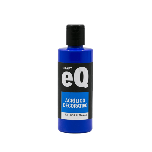 ACRILICO DECORATIVO 150 CC EQ AZUL ULTRAMAR 406