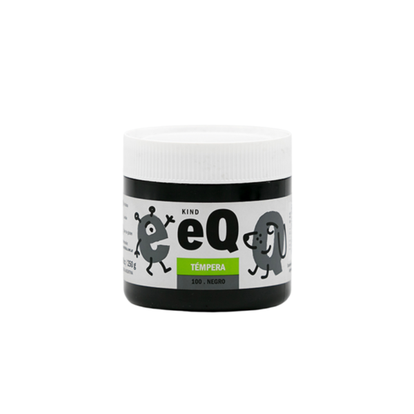 TEMPERA 200 CC EQ NEGRO 100