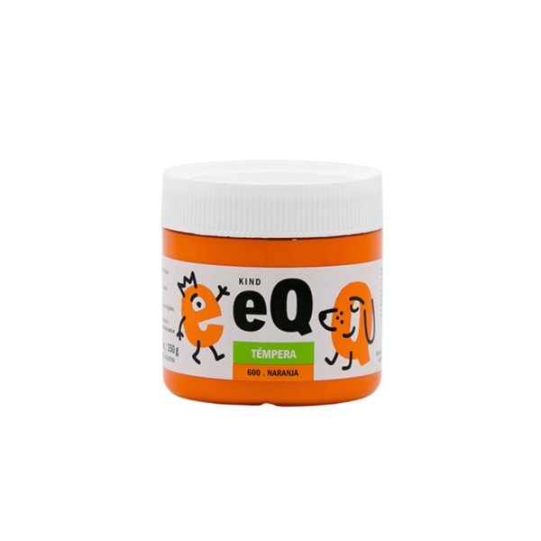 TEMPERA 200 CC EQ NARANJA 600