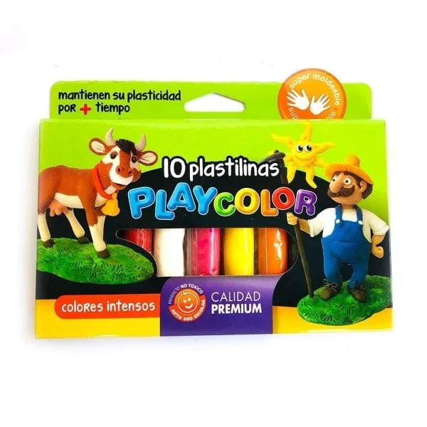 PLASTILINA DIVERSOS COLORES PLAYCOLOR