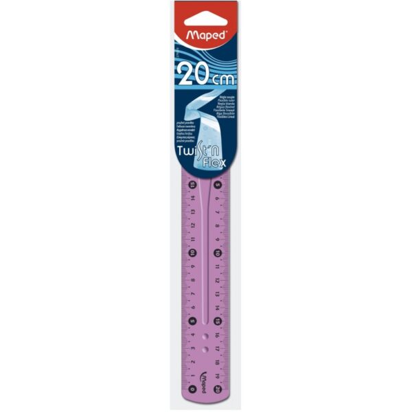 REGLA MAPED 20CM TWIST N FLEX