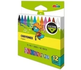 LAPIZ DE CERA CRAYON X 12 PIZZINI
