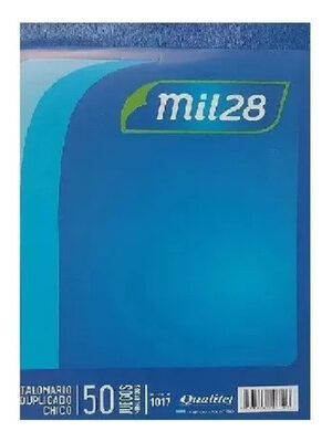 TALONARIO PRESUPUESTO NEUTRO DUPLICADO GRANDE