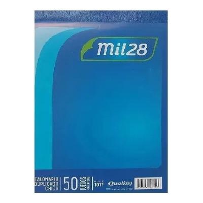 TALONARIO PRESUPUESTO NEUTRO DUPLICADO GRANDE