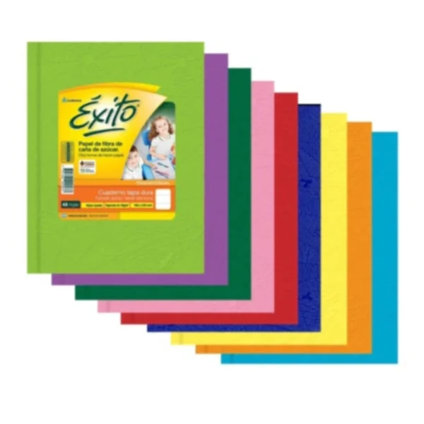CUADERNO EXITO N1 X48 FORRADO VARIOS COLORES